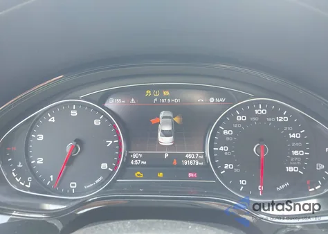 2014 Audi A8 L 3.0T z USA, uszkodzony, nr VIN WAURGAFD4EN006765